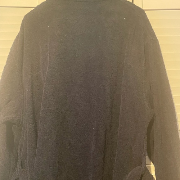 Solid black Victoria’s Secret, 100% cotton belted robe - Picture 3 of 9